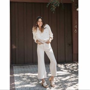 Sailor Wide Leg in Cream